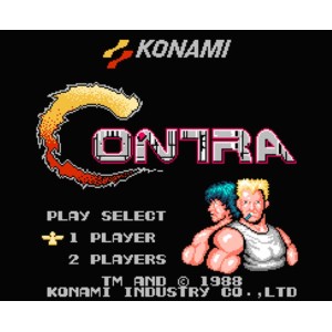 魂斗罗1-30条命散弹枪